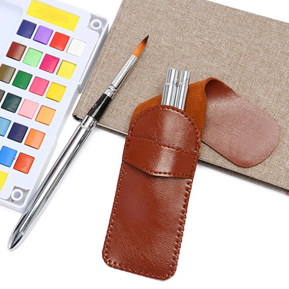 Fuumuui 3pcs Nylon Travel Watercolor Brushes - Image 7